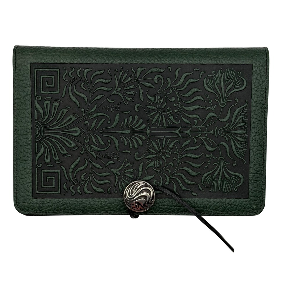 Oberon Design Green Leather Honeysuckle Journal Cover Santa Rosa CA